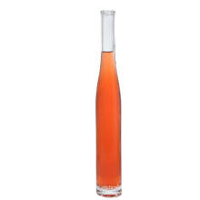 Creative Transparent Straight Glass Bottle, Long Transparent Fruit Wine Bottle